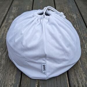 POC Sports Helmet Bag White Drawstring Utility Gorpcore Cycling MTB Techwear